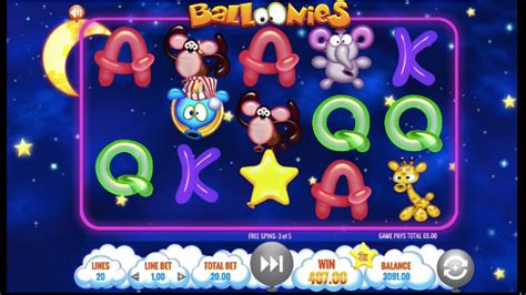 balloonies slot game